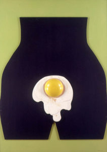 Huevo sobre negro - Andrés Cillero