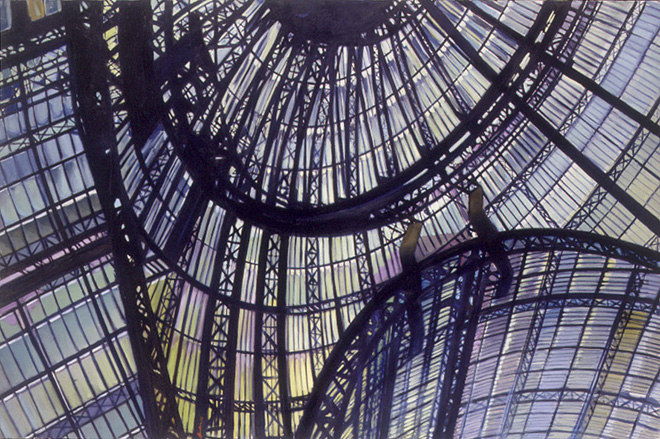Contraste lumínico en estructuras del "Grand Palais" o Estética del hierro - Luis Badosa Conill