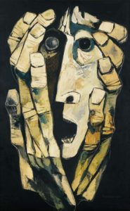 Las manos de la angustia - Oswaldo Guayasamín